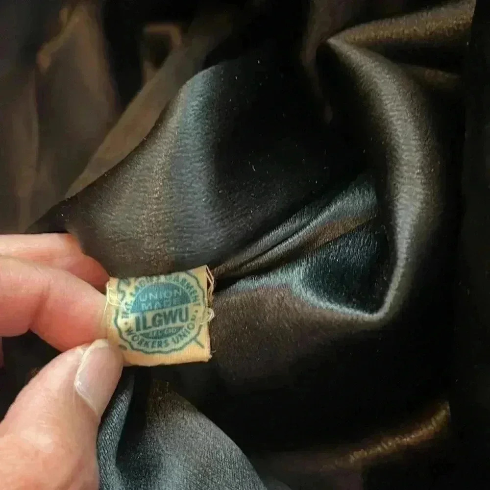 Women’s 1950’s Berroco’s Candlewick Swing Coat sz L-XL - Picture 11 of 11